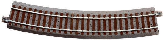 R2 - Curved track - R 358mm - 30ï¿½<br /><a href='images/pictures/Roco/61122.jpg' target='_blank'>Full size image</a>